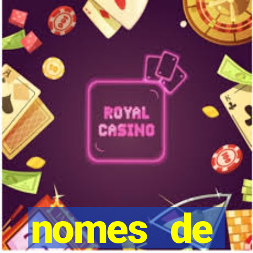 nomes de plataformas de jogos de cassino